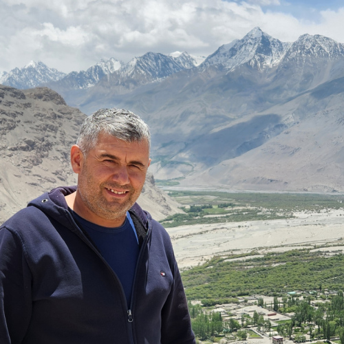 Nios, notre chauffeur. Tadjikistan, Langar.