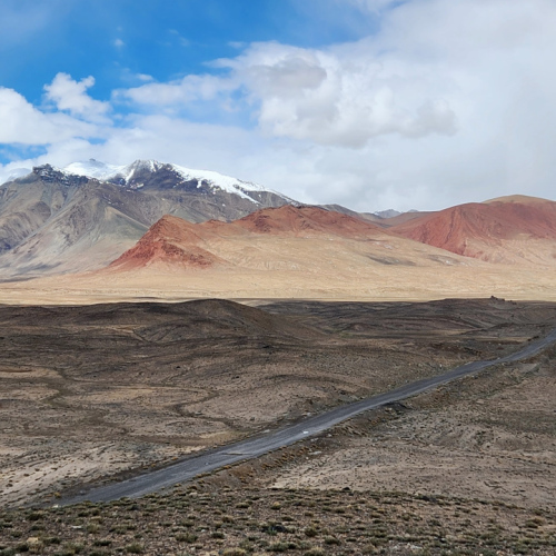Tadjikistan, Route de Murgab à Karakul. Tadjikistan, Murghab à Karakul.