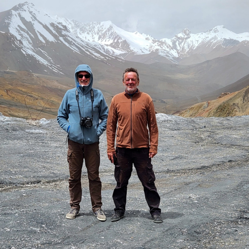 Tadjikistan, Route de Murgab à Karakul.
Au col Ak Baytal à 4655 m. Tadjikistan, Murghab à Karakul.