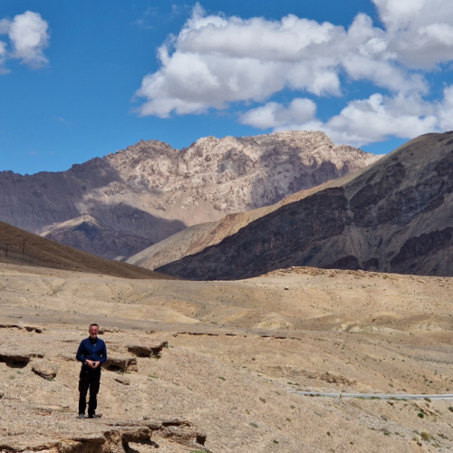 Tadjikistan, route Bulunkul à Murgab. Tadjikistan, route Bulunkul à Murghab.