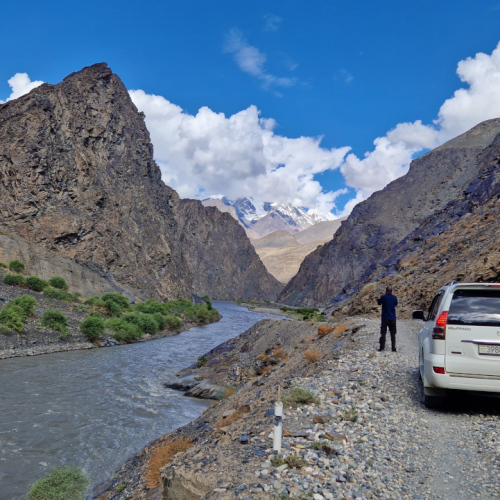 Tadjikistan, Sawnob à Khijez. Tadjikistan, Sawnob à Khijez.