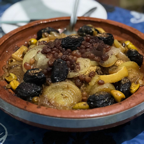 Tajine végétarien. Maroc, Le Djebel Toubkal.