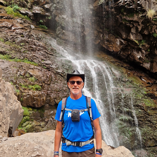 Cascade. Maroc, Trek Djebel Toubkal.