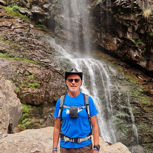 Cascade. Maroc, Trek Djebel Toubkal.