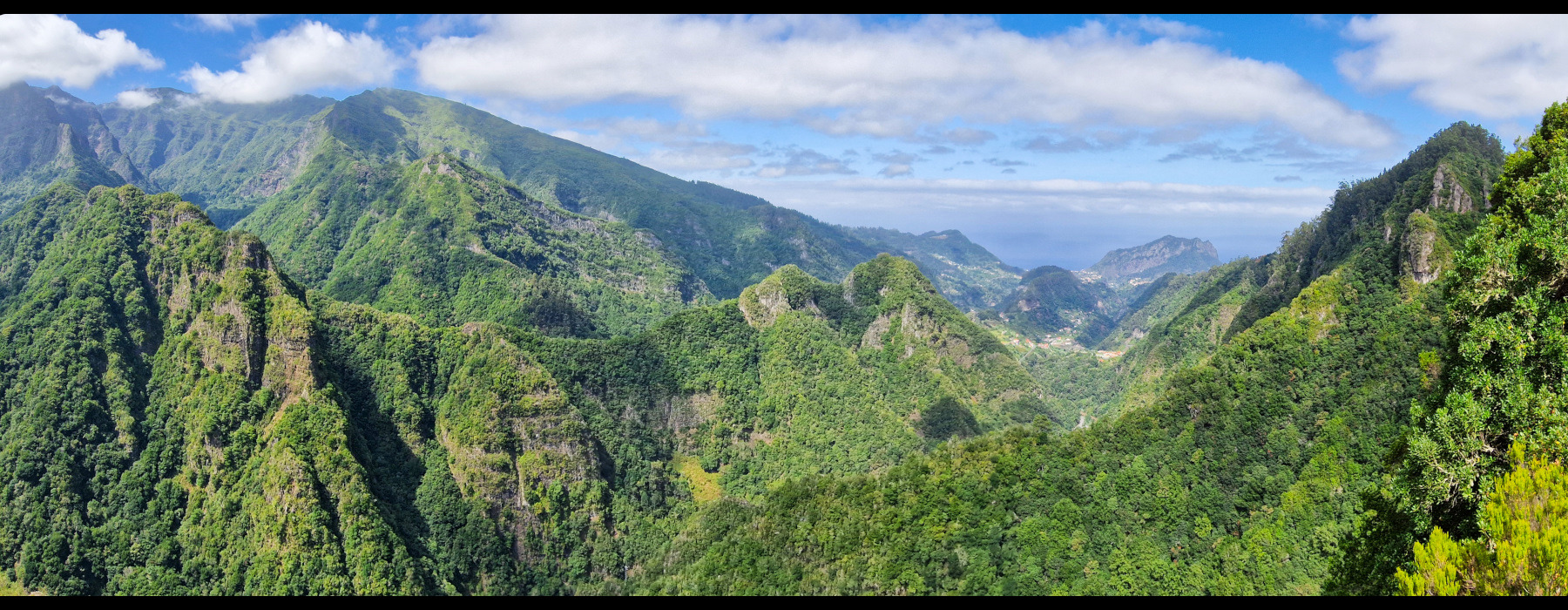 Randonnée à Balcoes. Madère, Balcoes.