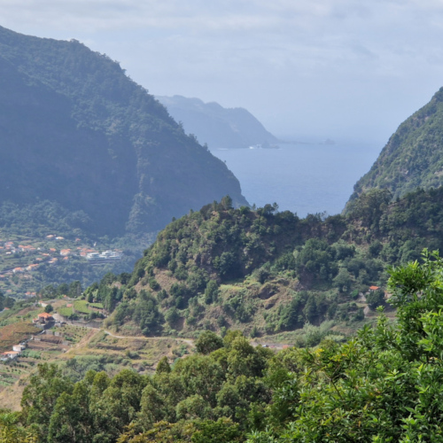 Sur les hauteurs de Sao Vicente. Madère, Sao Vicente.