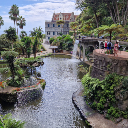 Le jardin tropical de Monte Palace. Madère, Funchal.