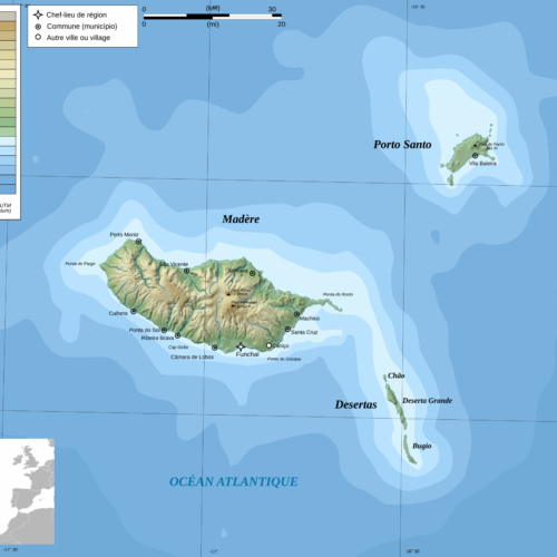 L'île de Madère. L'île de Madère.