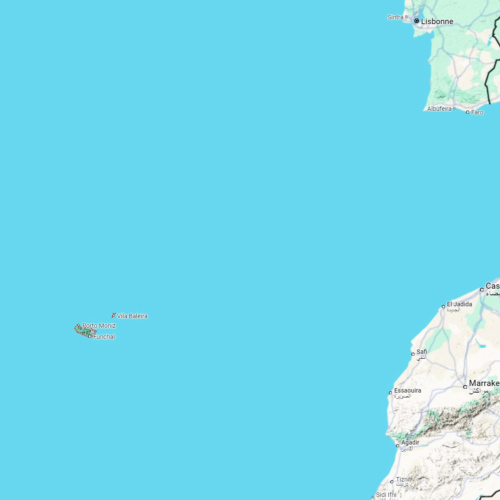 Situation de l'île Madère. Situation de l'île Madère.