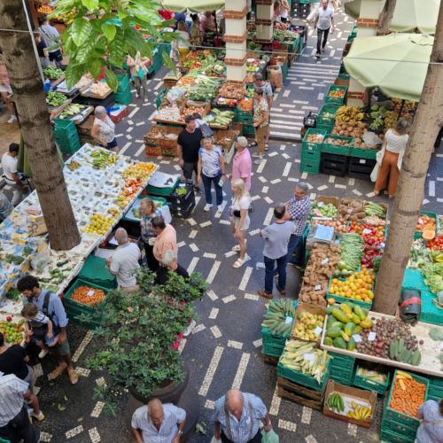 Marché municipal de Funchal. Madère, Funchal.