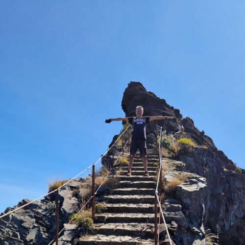 Randonnée Pico do Arieiro. Madère, Le Pico do Arieiro.