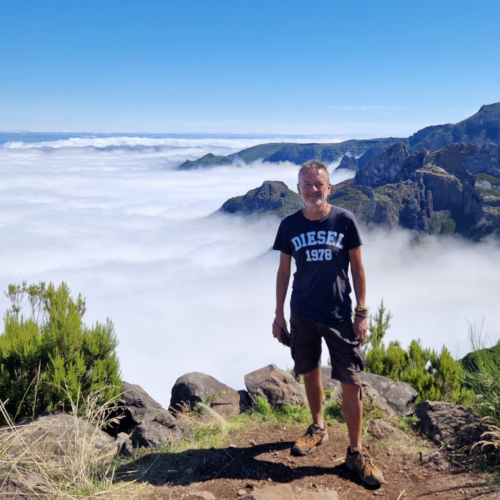 Le Pico Ruivo. Madère, Le Pico Ruivo.