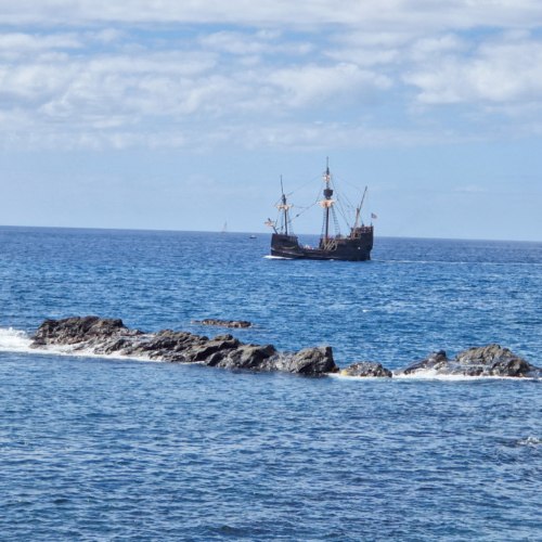 La plage Formosa.
Bateau balade en mer. Madére, Funchal.
