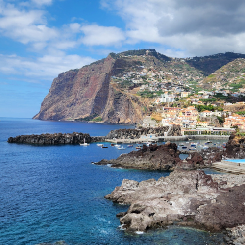 La plage Formosa. Madére, Funchal.