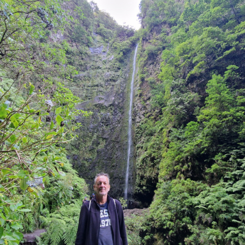 Cascade Caldeirão Verde. Madère, Caldeirao Verde.