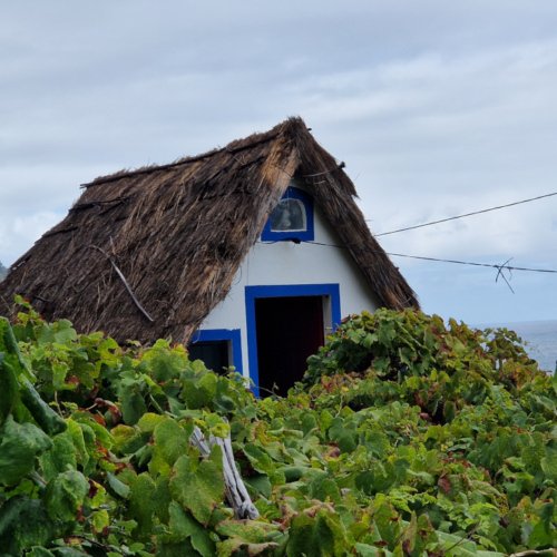 Le hameau de Chão da Rocha. Madère, Sao Vicente.