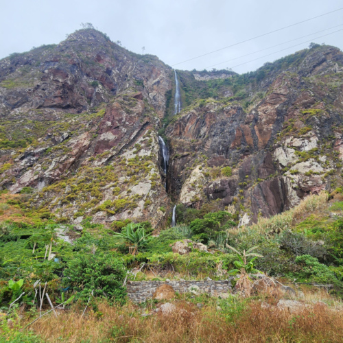 Le hameau de Chão da Rocha. Madère, Sao Vicente.