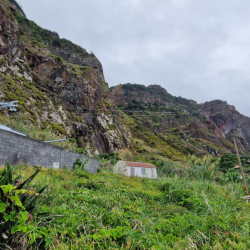 Le hameau de Chão da Rocha. Madère, Sao Vicente.