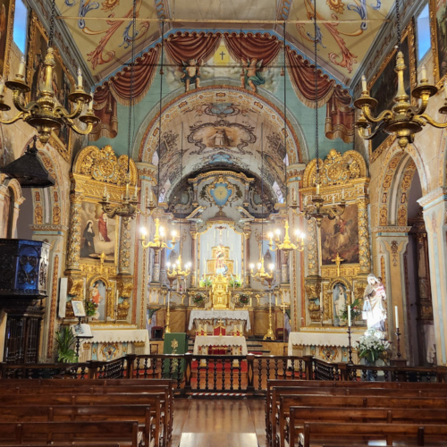 Eglise de Sao Vicente. Madère, Sao Vicente.