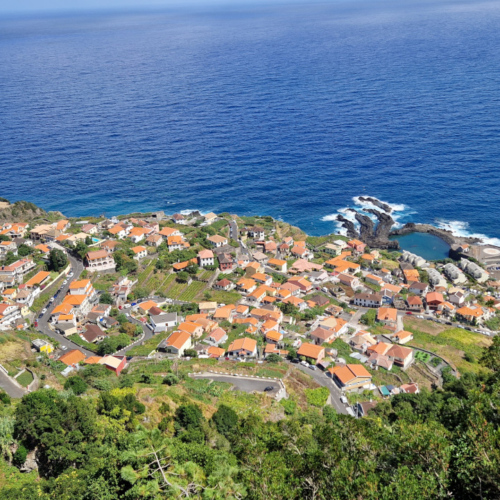Le village de Seixal. Madère, Seixal.