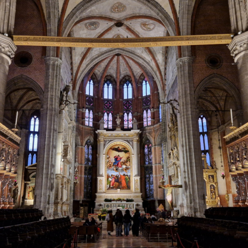 Basilica Santa Maria Gloriosa dei Frari.
L'Assomption de la Vierge (Titien) Basilica Santa Maria Gloriosa dei Frari.