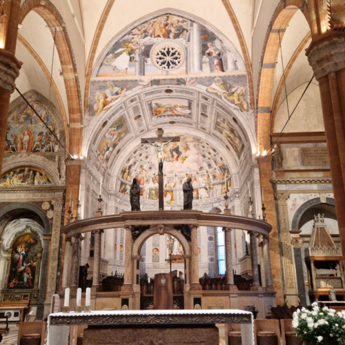 Vérone, la Cathédrale Santa Maria Matricolare ou Duomo. Vérone, la Cathédrale Santa Maria Matricolare ou Duomo
