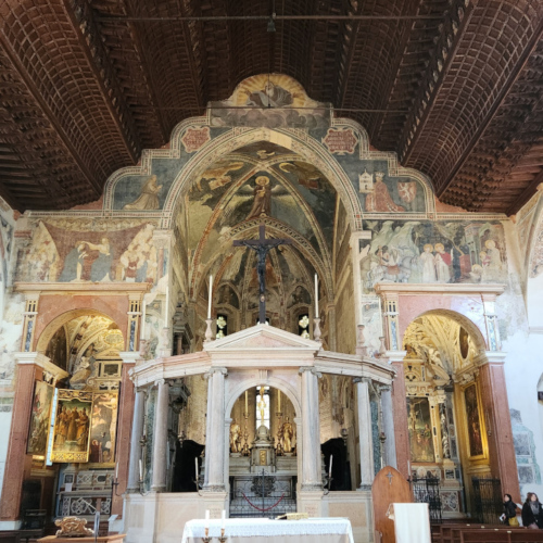 Église de San Fermo Maggiore de Vérone. Église de San Fermo Maggiore de Vérone.