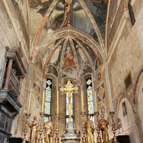 Église de San Fermo Maggiore de Vérone. Église de San Fermo Maggiore de Vérone.