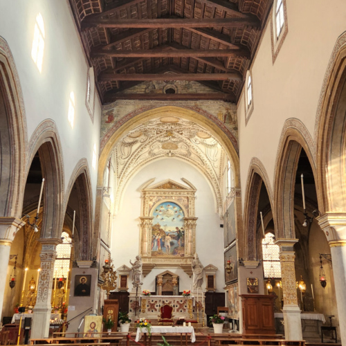 Venise, Église de San Giovanni Battista in Bragora. Venise, Église de San Giovanni Battista in Bragora.