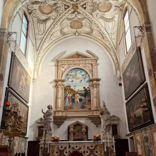 Venise, Église de San Giovanni Battista in Bragora. Venise, Église de San Giovanni Battista in Bragora.