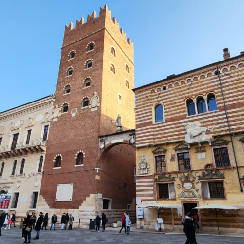 Vérone, Palazzo della Ragione. Vérone, Palazzo della Ragione.