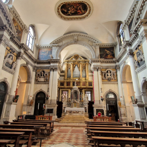 Venise, l'Église Santa Maria del Giglio. Venise, l'Église Santa Maria del Giglio.