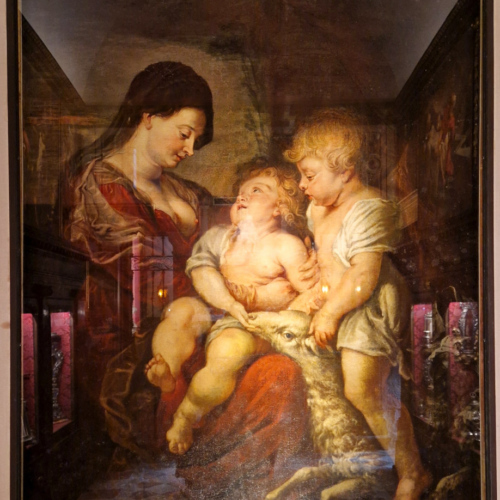 Venise, l'Église Santa Maria del Giglio.
Tableau de Peter Paul Rubens. Venise, l'Église Santa Maria del Giglio.