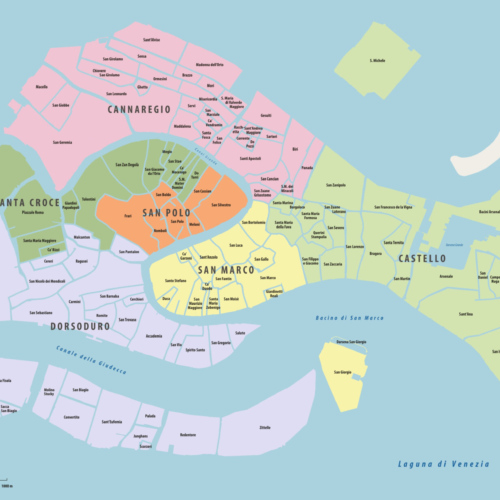 Venise, 121 iles et quartiers. Venise, 121 iles et quartiers.