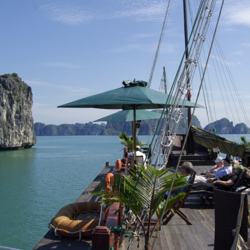 Vietnam, la Baie d'Halong maritime. Vietnam, la Baie d'Halong maritime.