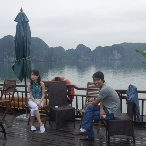 Vietnam, la Baie d'Halong maritime. Vietnam, la Baie d'Halong maritime.