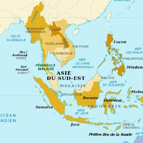 carte asie du sud est carte asie du sud est