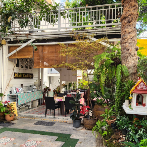 Bangkok, hôtel Baan Kachitpan. Bangkok