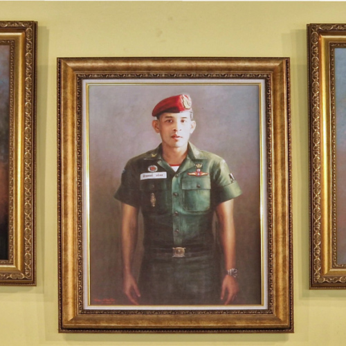 Le Grand Palais à Bangkok. La famille royale. Le Grand Palais à Bangkok