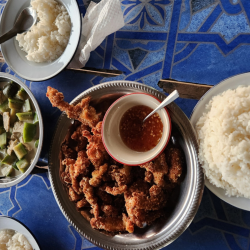 Repas à Mae Jok Homestay Mae Jok Homestay