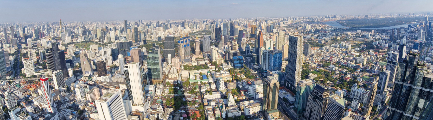 Panorama de la tour MahaNakhon Panorama de la tour MahaNakhon