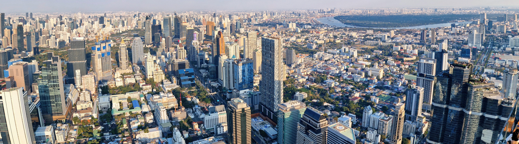 Panorama de la tour MahaNakhon Panorama de la tour MahaNakhon