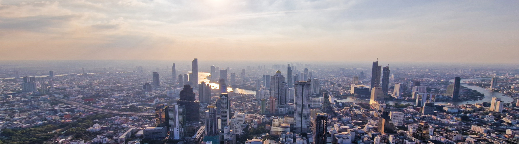 Panorama de la tour MahaNakhon Panorama de la tour MahaNakhon