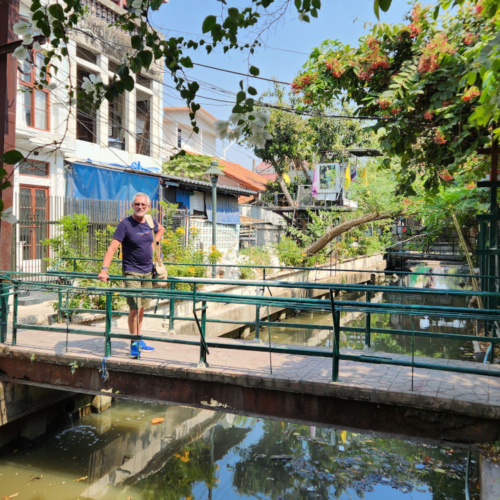 Vieux quartier de Bangkok. Vieux quartier de Bangkok.