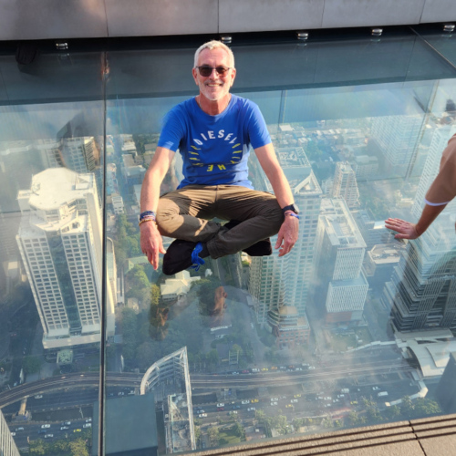 Surplomb de la tour MahaNakhon Surplomb de la tour MahaNakhon