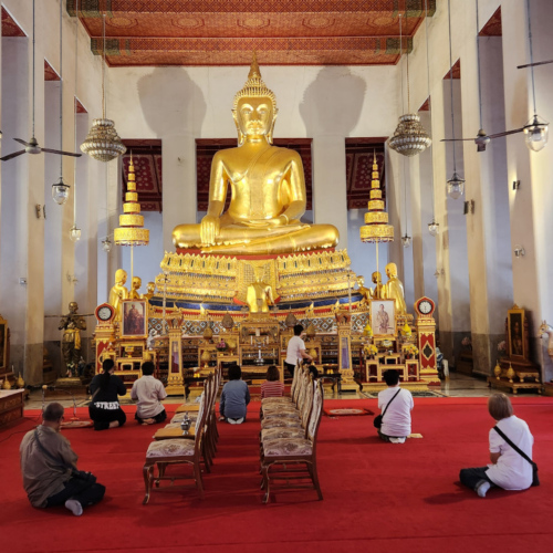 Bangkok, le Wat Mahathat Yuwaratrangsarit Bangkok, le Wat Mahathat Yuwaratrangsarit