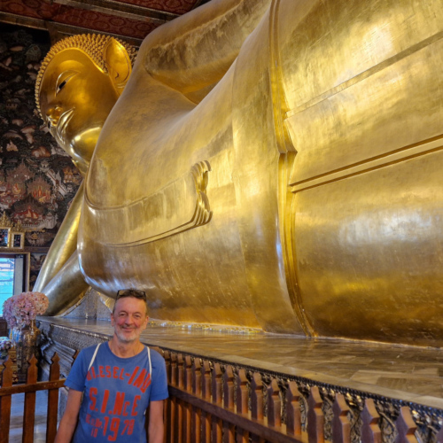 Le Bouddha couché, temple Wat Pho. Bangkok, le Wat Pho