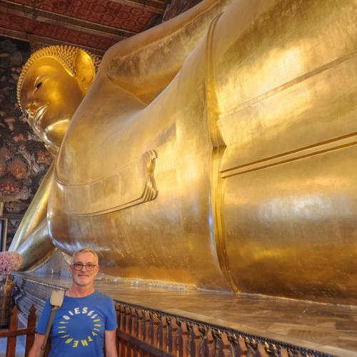 Le Bouddha couché, temple Wat Pho. Bangkok, le Wat Pho