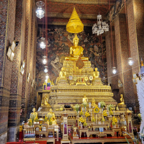 Bangkok, le temple Wat Pho. Bangkok, le Wat Pho