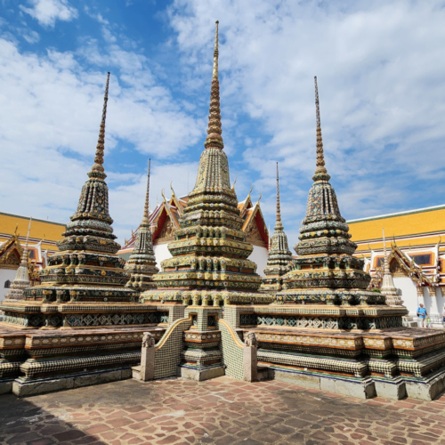 Bangkok, le temple Wat Pho. Bangkok, le Wat Pho